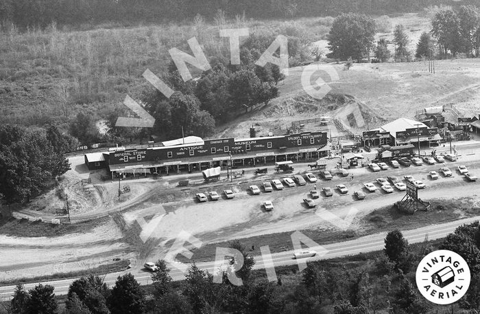 Stagecoach Stop - Aerial From 1970S